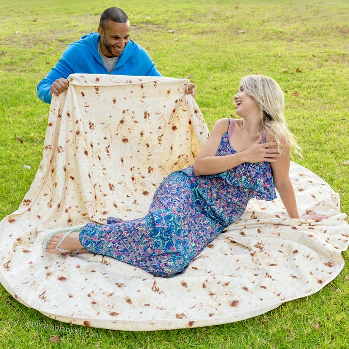 Burrito Blanket - Wholesale Throw Blanket - The ORIGINAL Burrito Blanket Jumbo 🌯🔥🌮5