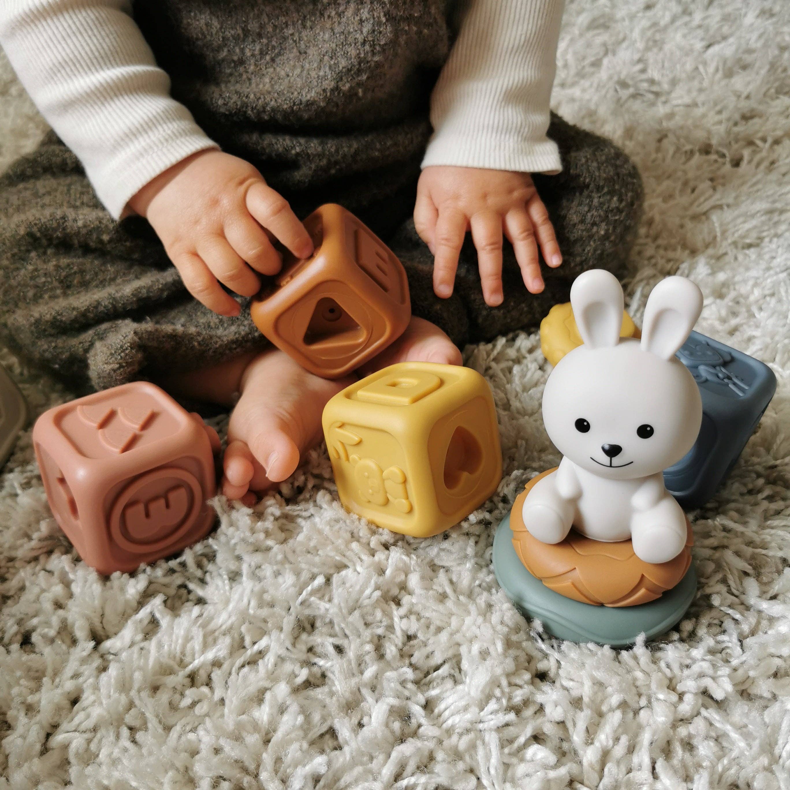 Joymaxx - Wholesale Stacking Rings Game - Baby - Baby Stacking Toy Set – Soft & BPA Free2