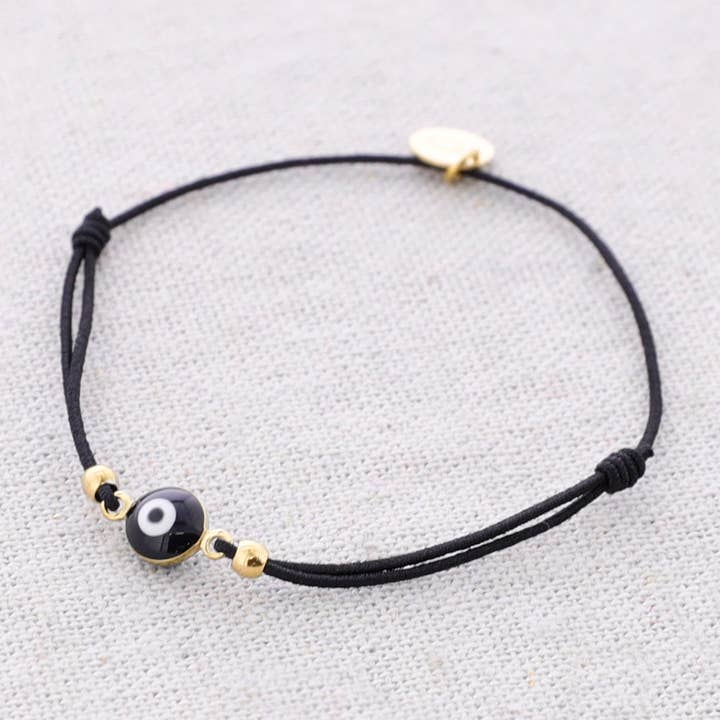 Elastiskt Armband Stål Turkiskt Öga Emalj för wholesale av Sonata