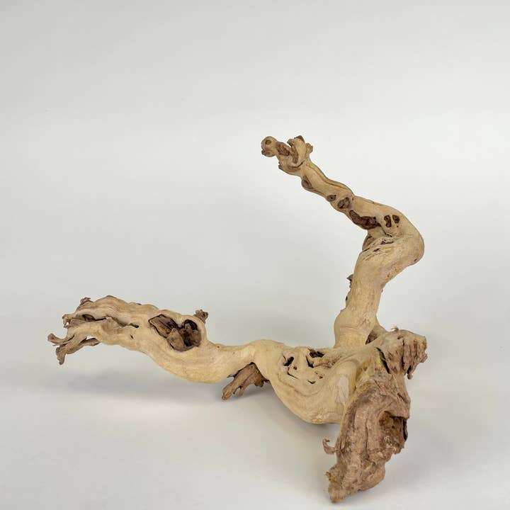 Andaluca - Wholesale Decorative Tabletop Object - 10" Sandblasted Grapewood3