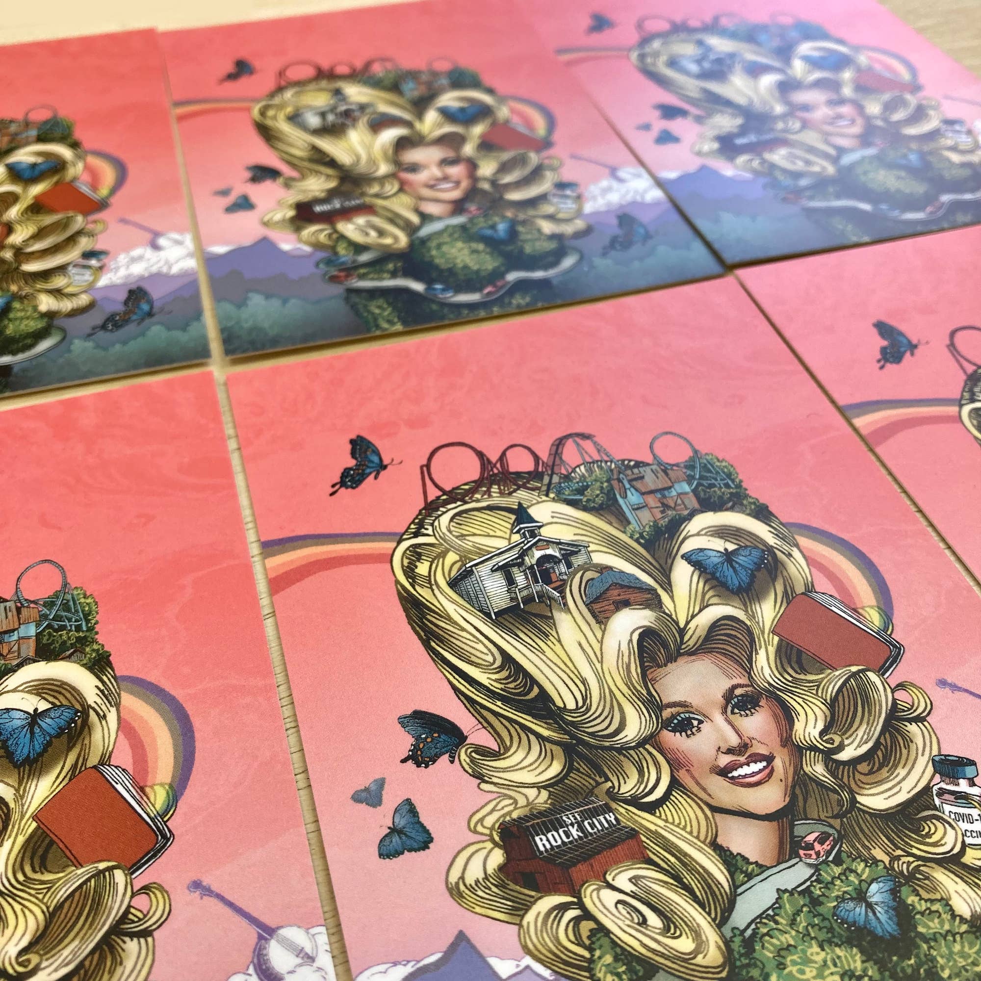 Esther Sketch - Wholesale Postcard - Dolly 4x6 Postcard6