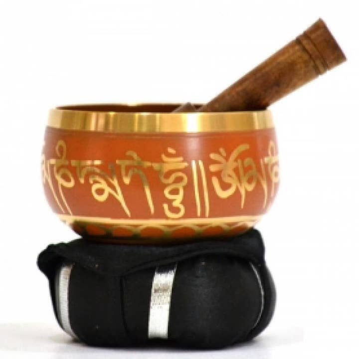 WHOLIFECO - Vente Accessoire de méditation - Ensemble de bols chantants tibétains | Bol sonore de méditation