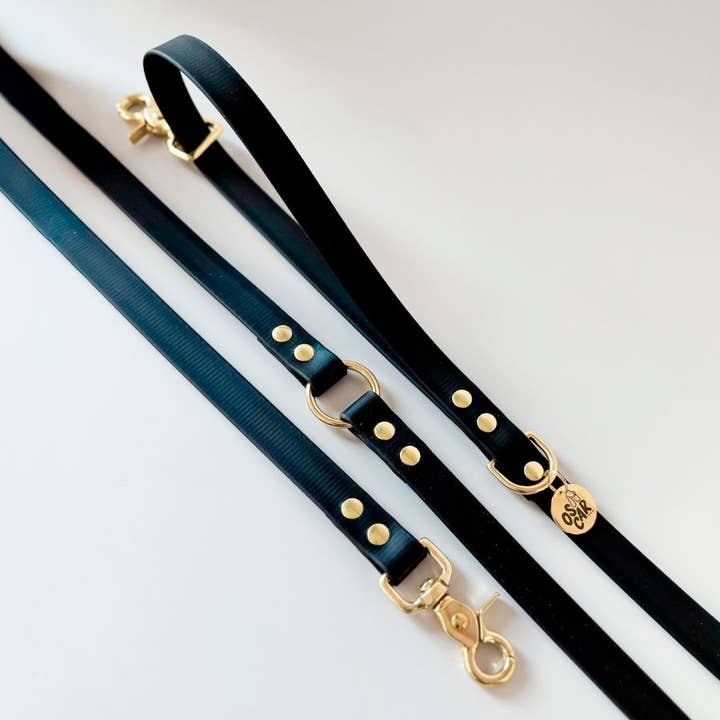 Oscar & co - Wholesale Pet Leash - Dog - Waterproof black Biothane dog leash3