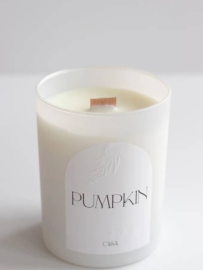 Not-your-typical- Pumpkin -candle for wholesale by Casa Sanctum