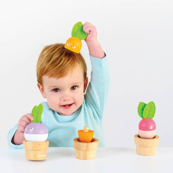 Le Toy Van, Inc. - Wholesale Wood Toy - Kids - Stacking Wooden Veggies