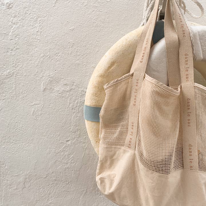Dans le Sac - Wholesale Beach Bag - Mesh beach tote bag