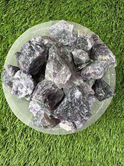 Purple Fluorite RAW , 0.75"-1.25" Size, RAW Purple Fluorite for wholesale by CaNatureLover