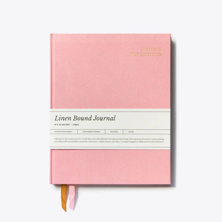 Zetta Florence - Wholesale Journal/Diary - Linen Journal - 8"x10"4