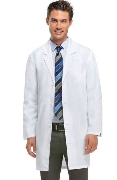 Scrubandmore - Wholesale Healthcare Uniform - Men's - Unisex Full Sleeve Poplin Labcoat Cotton Poly Blend0
