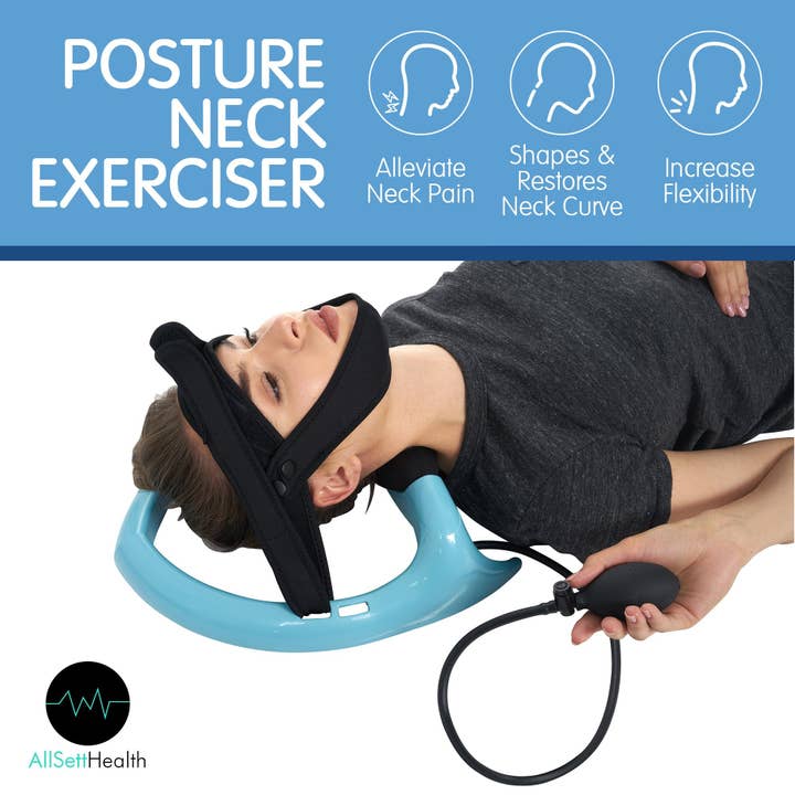 AllSett Health - Wholesale Fitness Equipment - Posture Neck Relief Cervical Spine Hydrator Pump