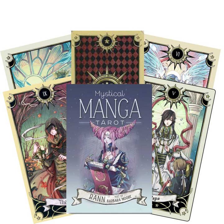 Mystical Manga Tarot Cards Llewellyn for wholesale by Cardshouse
