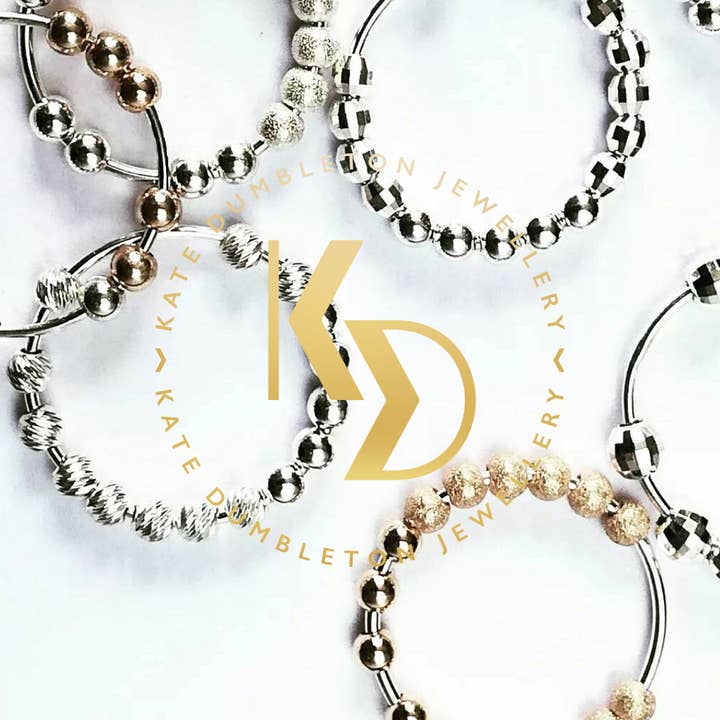 Kate Dumbleton Jewellery – wholesale Band/stacked ring – Mini Disco Relax Ring1