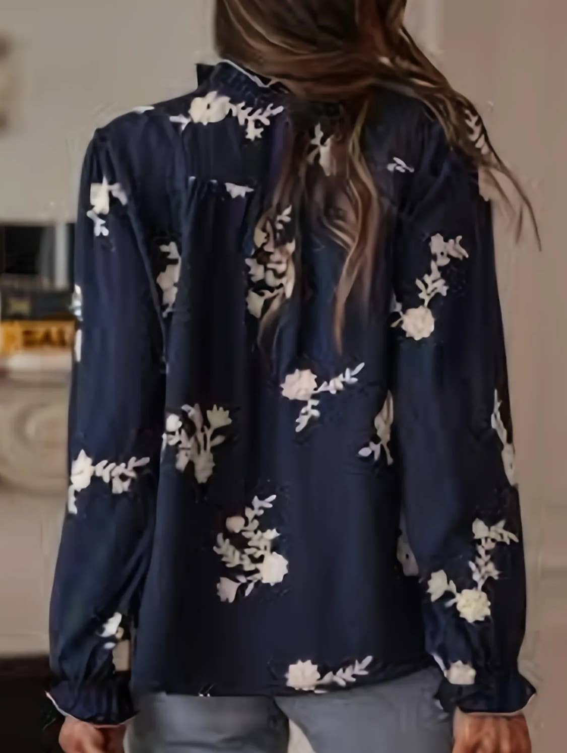 Serenity Collective - Wholesale Button Down Shirt - Women's - Floral Blouse2