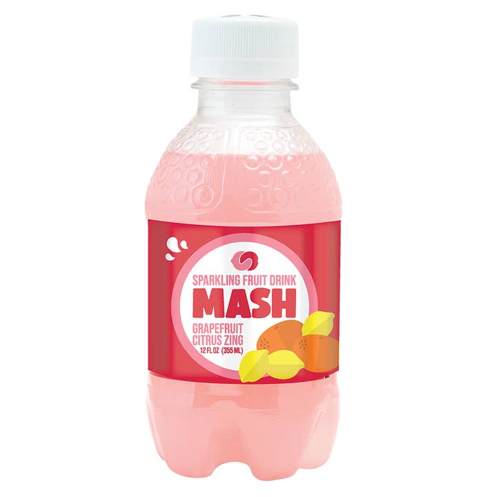 Oasis Snacks - Wholesale Sparkling Water - MASH Sparkling Fruit Drink, 16oz Bottles2
