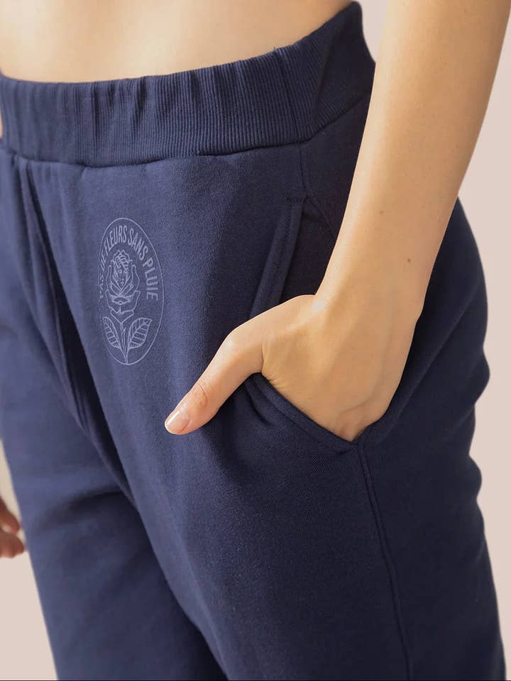 Core Comfort Jogger - Denim for wholesale by Rose Boreal