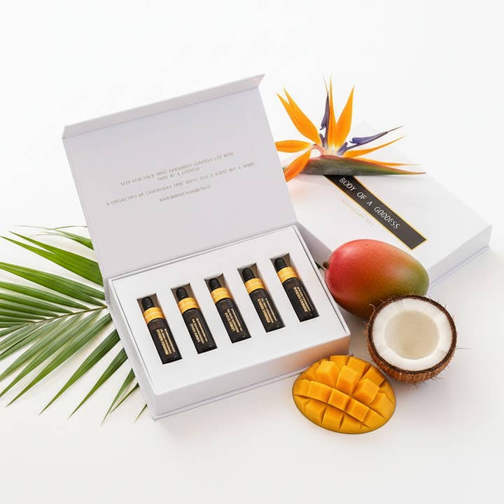 VOO DE FRAGRÂNCIAS - TROPICAL por atacado de Body of a Goddess