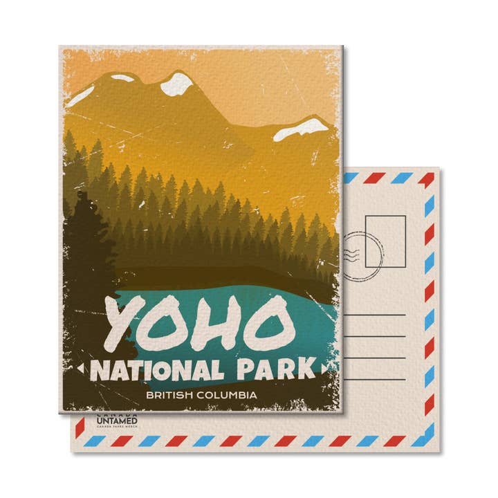 Yoho National Park of Canada Postcard for wholesale by Canada Untamed