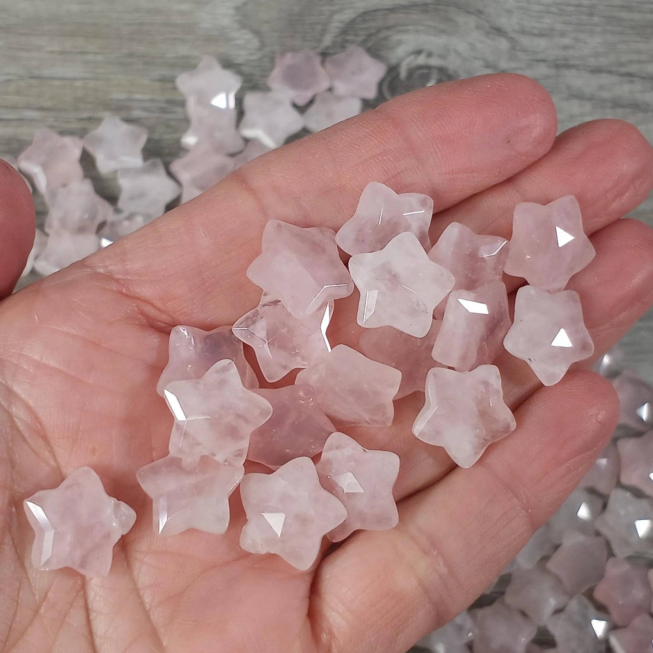 Keystone Crystals - Wholesale Kralen - Facetgeslepen Edelsteen Ster Kralen Klein – Groothandel Bulk7
