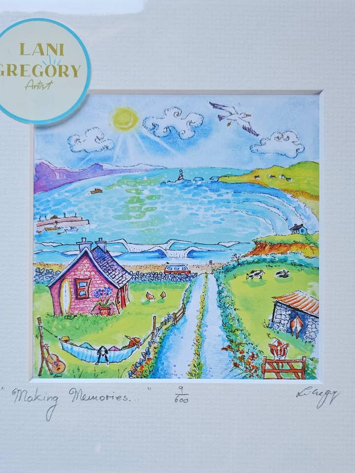 "skapa minnen" Begränsad upplaga för wholesale av Lani Gregory - Art