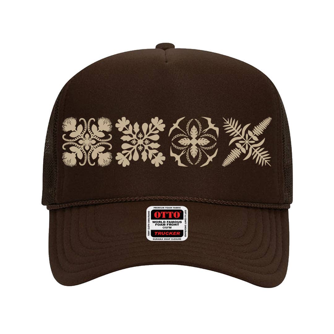 Na Koa Brand - Wholesale Trucker Hat - Unisex - 4Quilt Trucker Hat3