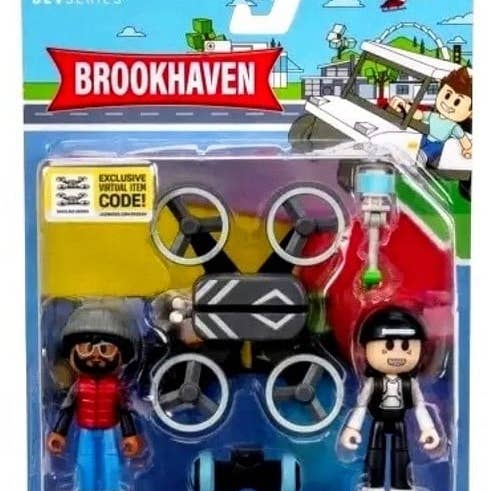 Roblox Techfluencers Brookhaven-figurer fra serie Dev 17 for engroshandel hos KIDDY-MOOV