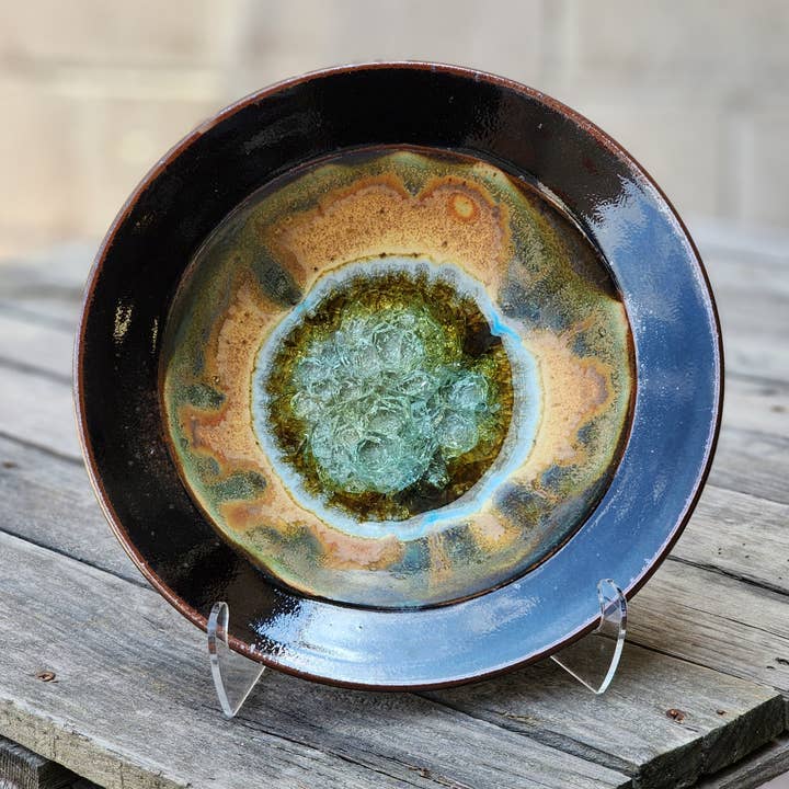 Dock 6 Pottery - Wholesale Decorative Plate/Dish/Bowl - READY TO SHIP - Flare Rim Bowl - Retired Glazes