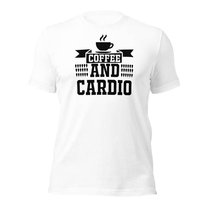T-shirt unisexe Coffee And Cardio pour la vente par Black and Gifted LLC