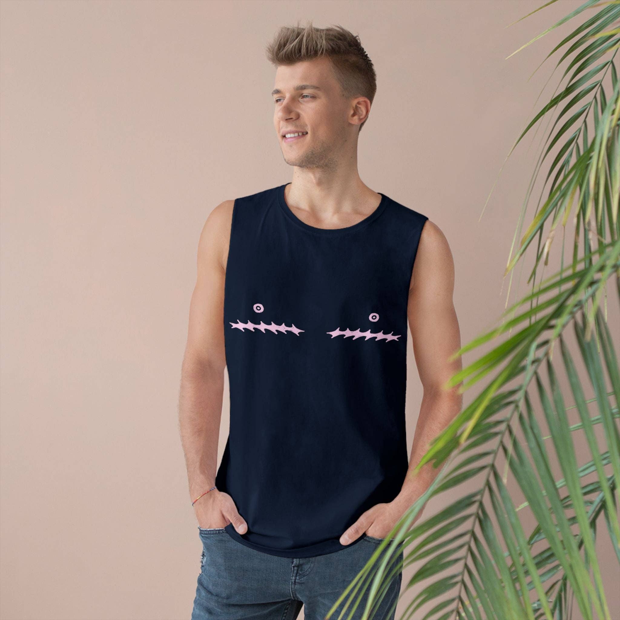 SoftBoysClub - Wholesale Tank Top - Men's - Top Surgery Scars Tank Top13