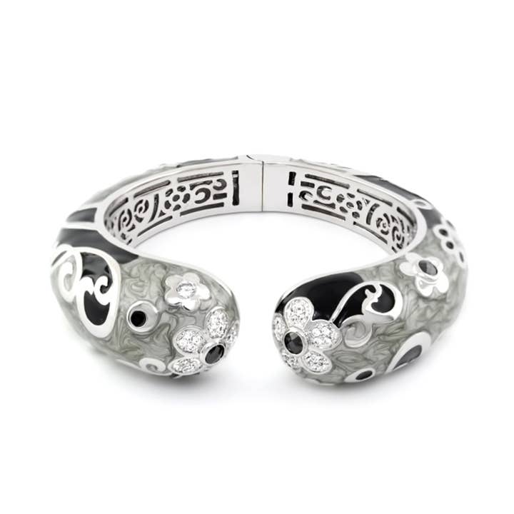 Daisy Swirl Bangle for wholesale by Lauren G Adams