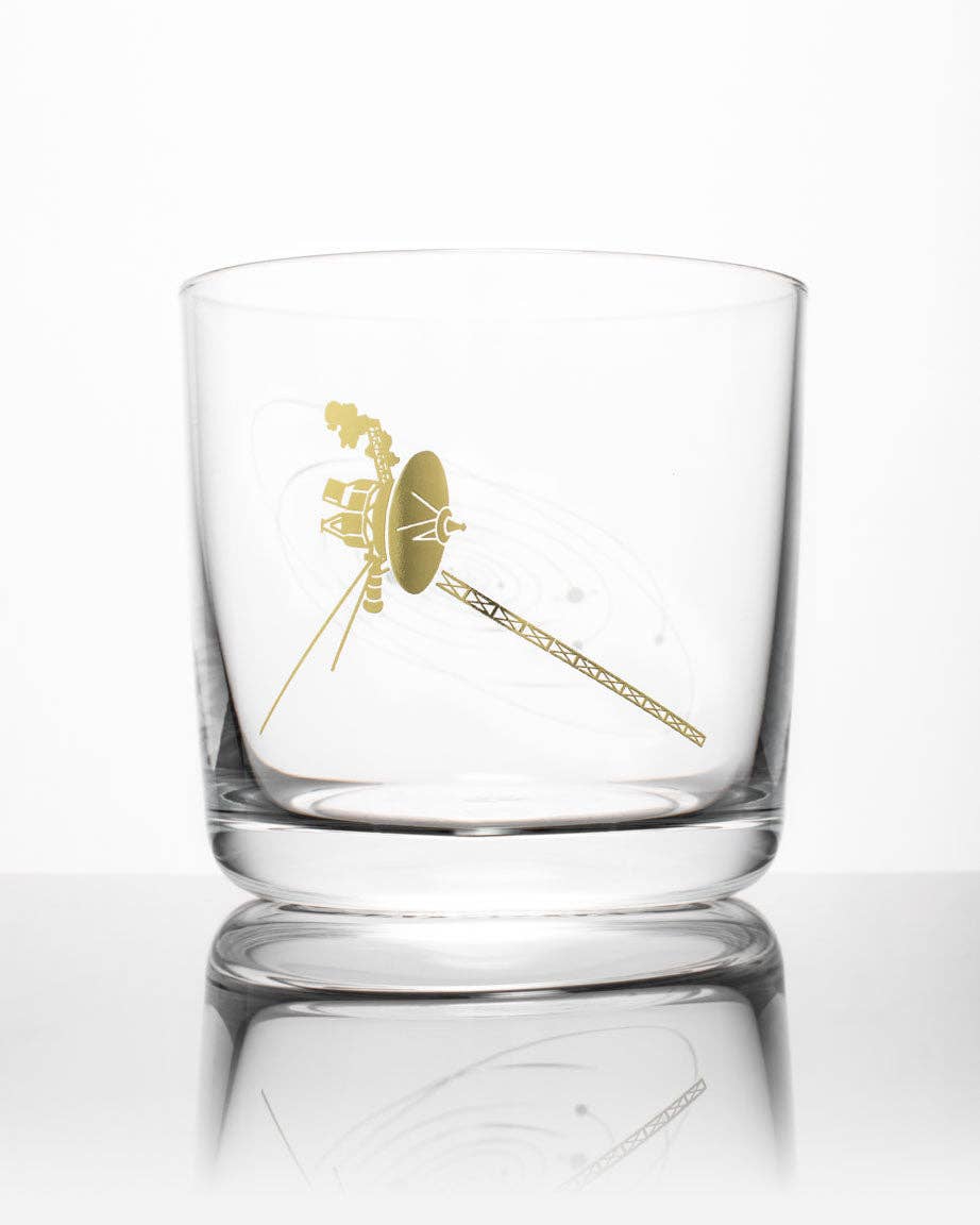 Cognitive Surplus - Wholesale Cocktail/Liquor Glass - Voyage to the Unknown Whiskey Glass (Case of 4)0