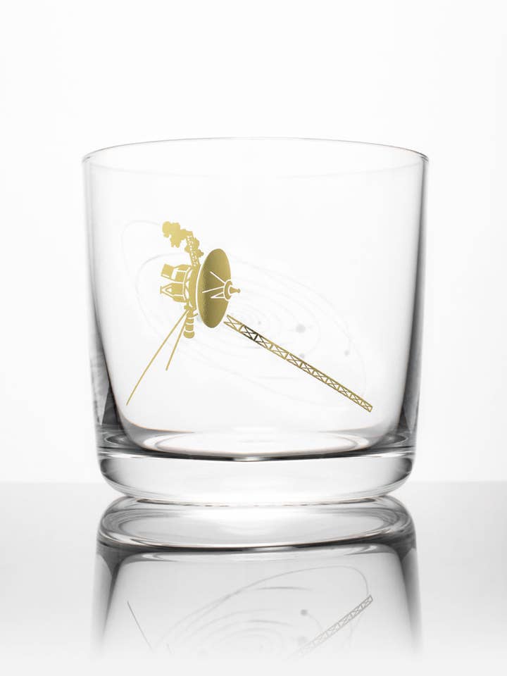Voyage to the Unknown Whiskey Glass (Case of 4) for wholesale by Cognitive Surplus