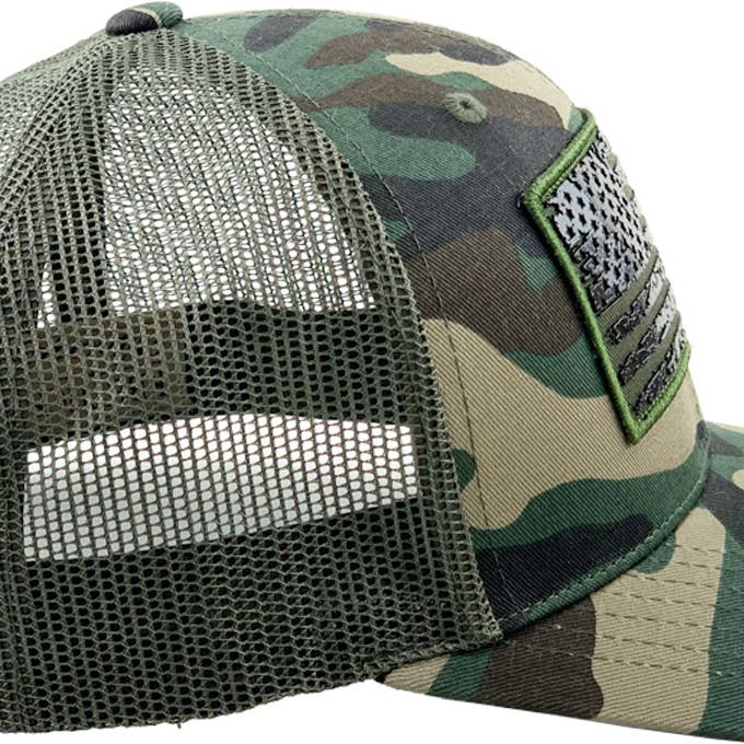 KBETHOS - Wholesale Trucker Hat - Men's - FLAG UV PRINT PATCH MESH BACK BALLCAP29