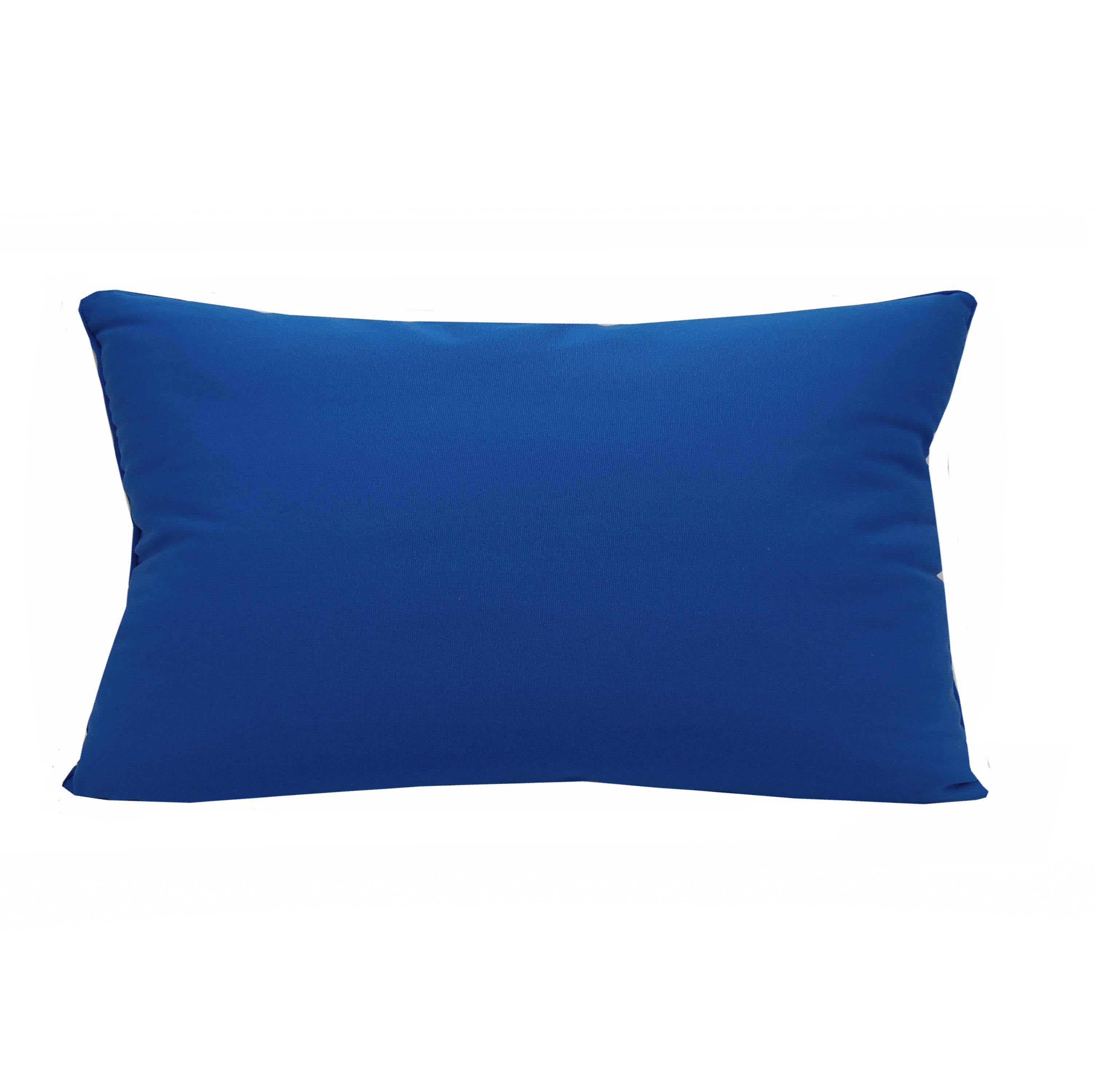 Rightside Design - Wholesale Lumbar Pillow - Blue Monstera Indoor/Outdoor Throw Pillow4