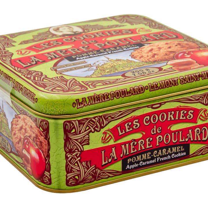 Biscuiterie La Mère Poulard - Wholesale Cookie - Collector Cookies Caramel Apple Half Box 200g3