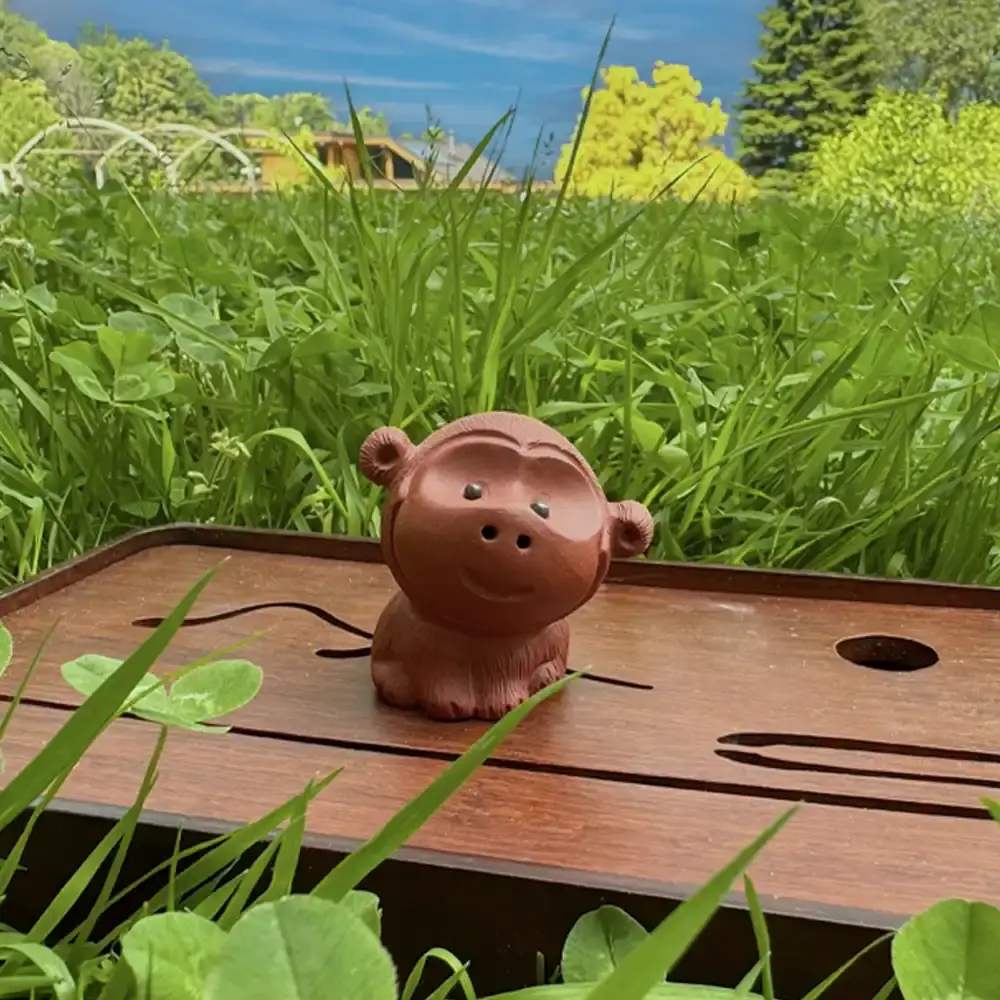 Tea soul - Wholesale Decorative Figurine - Monkey Tea Figurine in Yixing Clay1