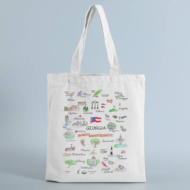 Georgia Tote Bag for wholesale by The Write Occasion Calligraphy