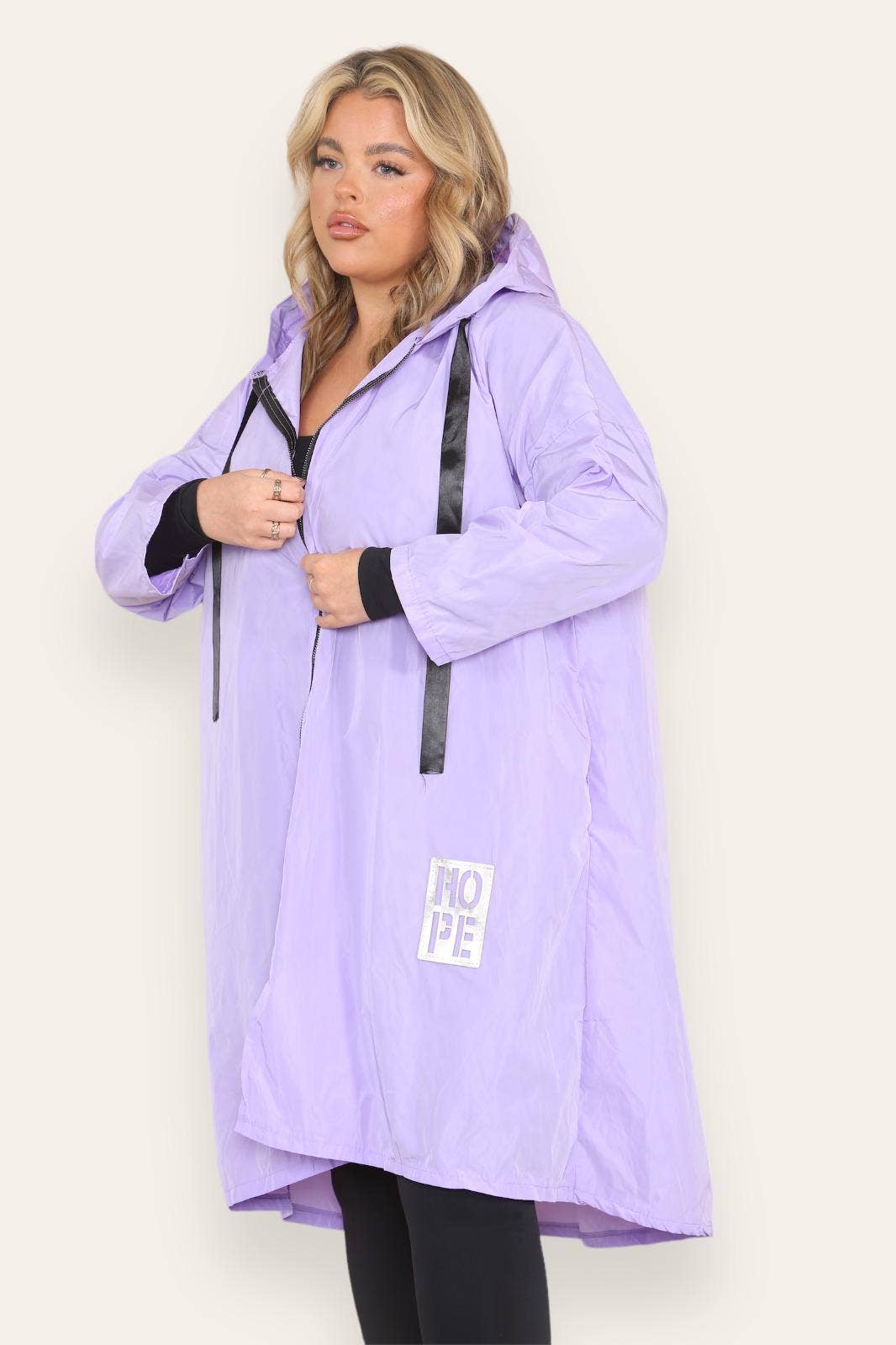 Miss Bold - Wholesale Raincoat - Women's - Oversized Hooded Rain Mac22