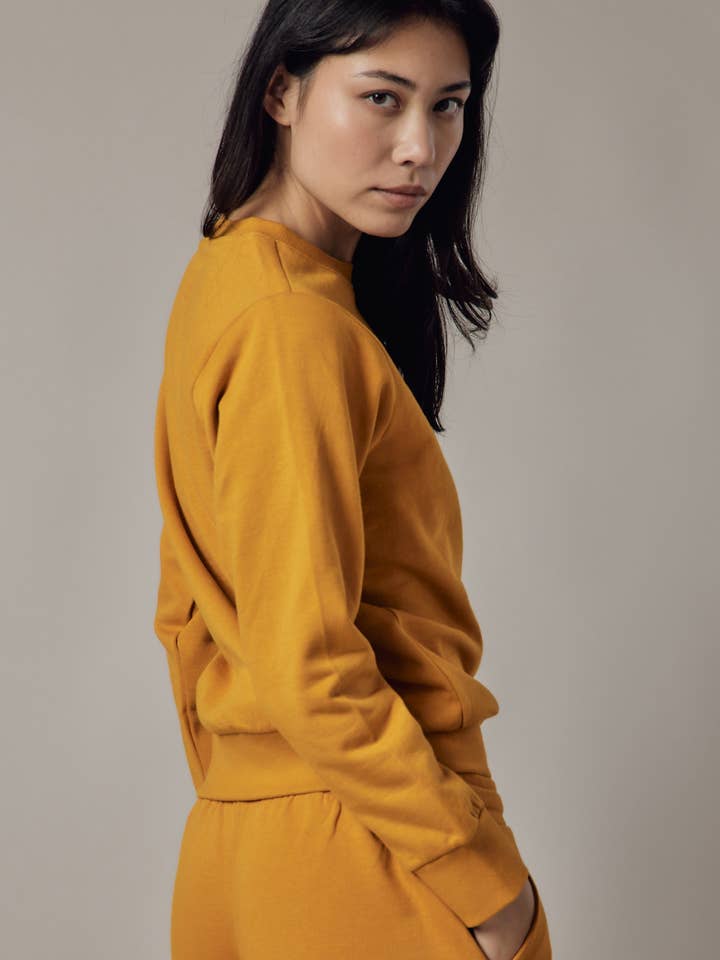 Military Green Crew Neck Sweatshirt for wholesale on Faire26