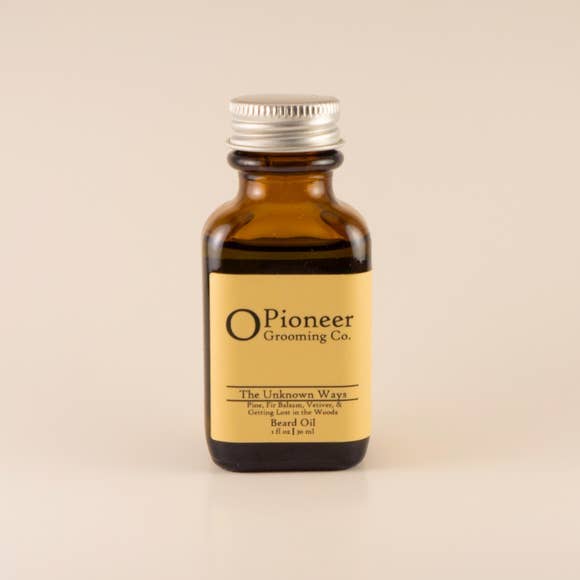 O Pioneer Grooming Co. - Wholesale Beard Styling Product - The Unknown Ways Beard Oil4