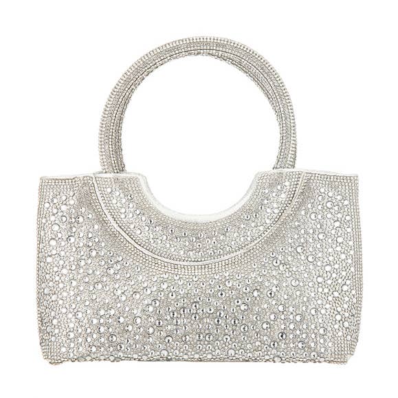 Ladies Rhinestone Summer Style Evening bag for wholesale by Nima Accessories Inc