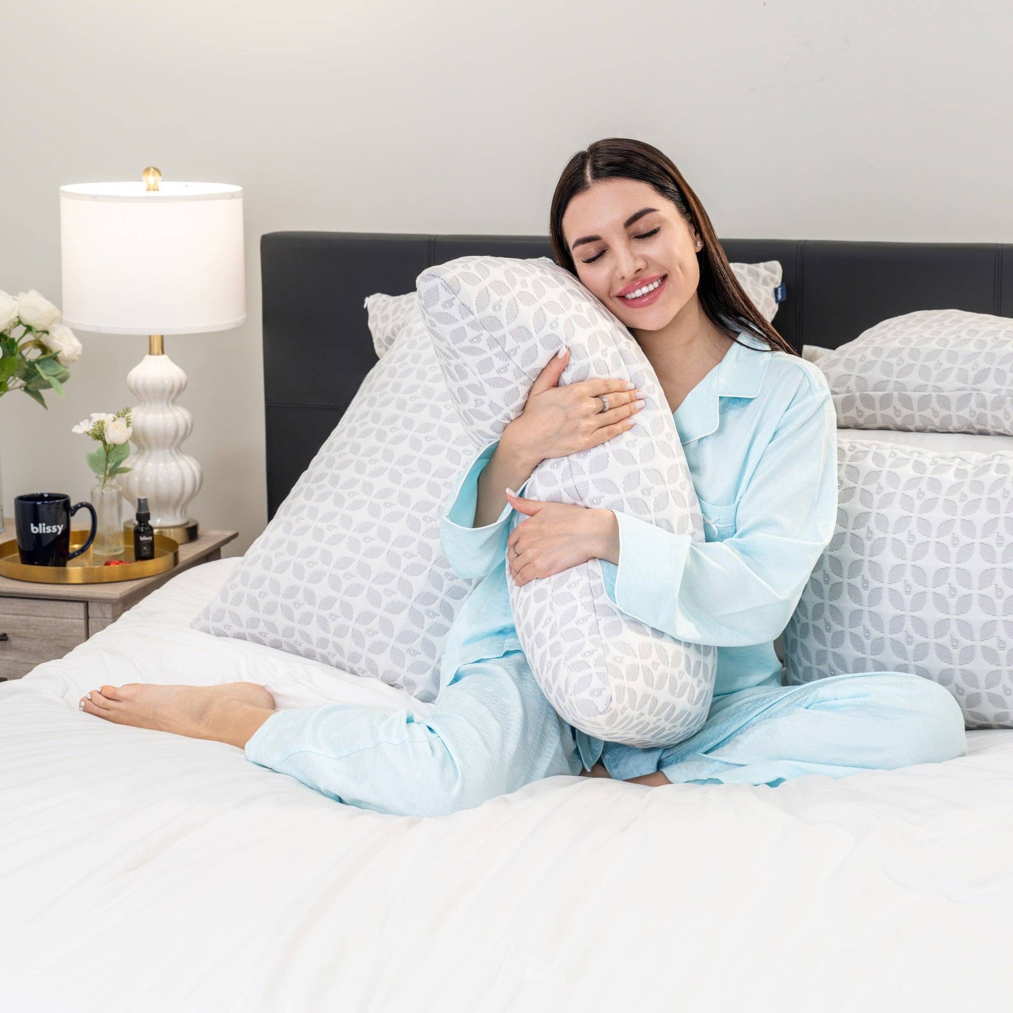 Blissy - Wholesale Bedding Pillow - Signature Adjustable Pillow - Crescent - King12