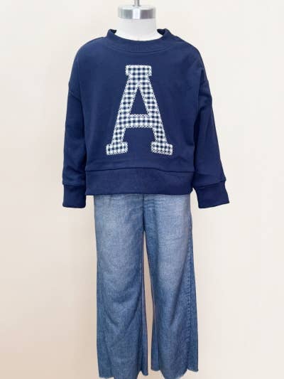 Sudadera con estampado A Patched Gameday para niños para venta al por mayor de Oddi