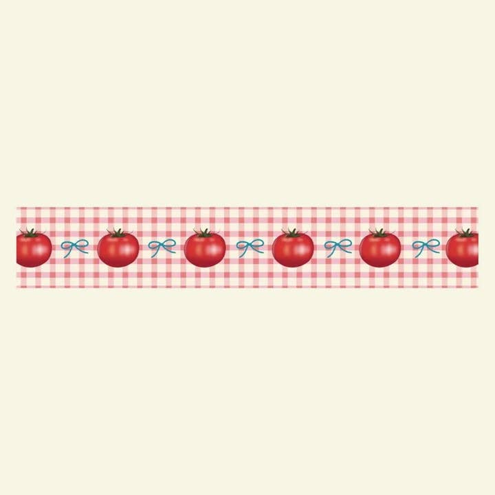 Shellflower - Wholesale Washi tape - Gingham Tomato Washi Tape