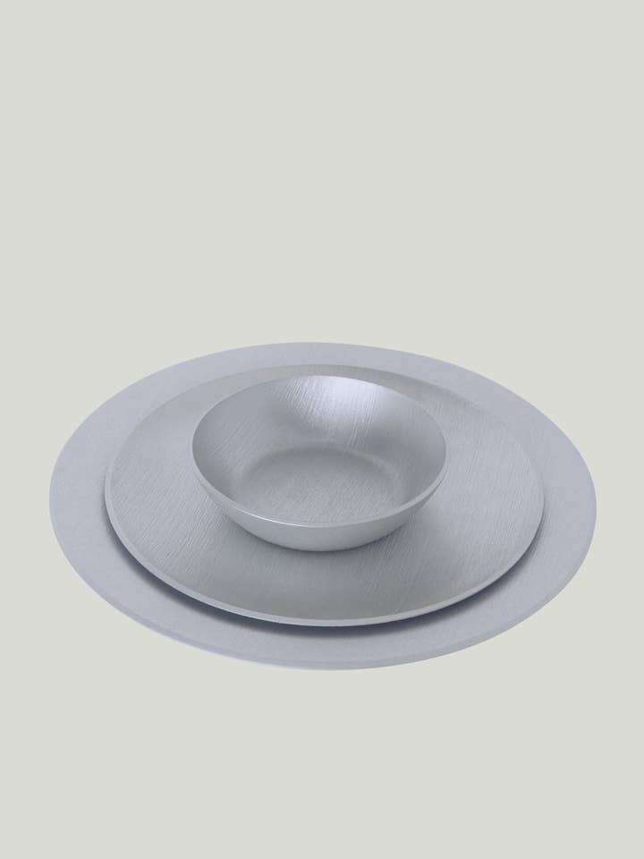 ALUTABLE PLACE-SETTING for wholesale by Regenesi