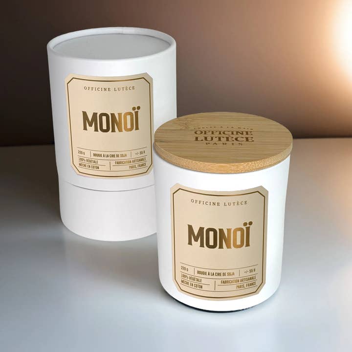 Officine Lutèce - Wholesale Jar/Filled Candle - Monoi - Scented candle1