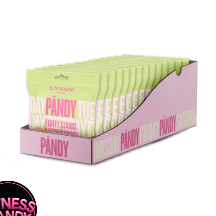 Pandy Fluffy Clouds voor wholesale door The Fitness Candy Company