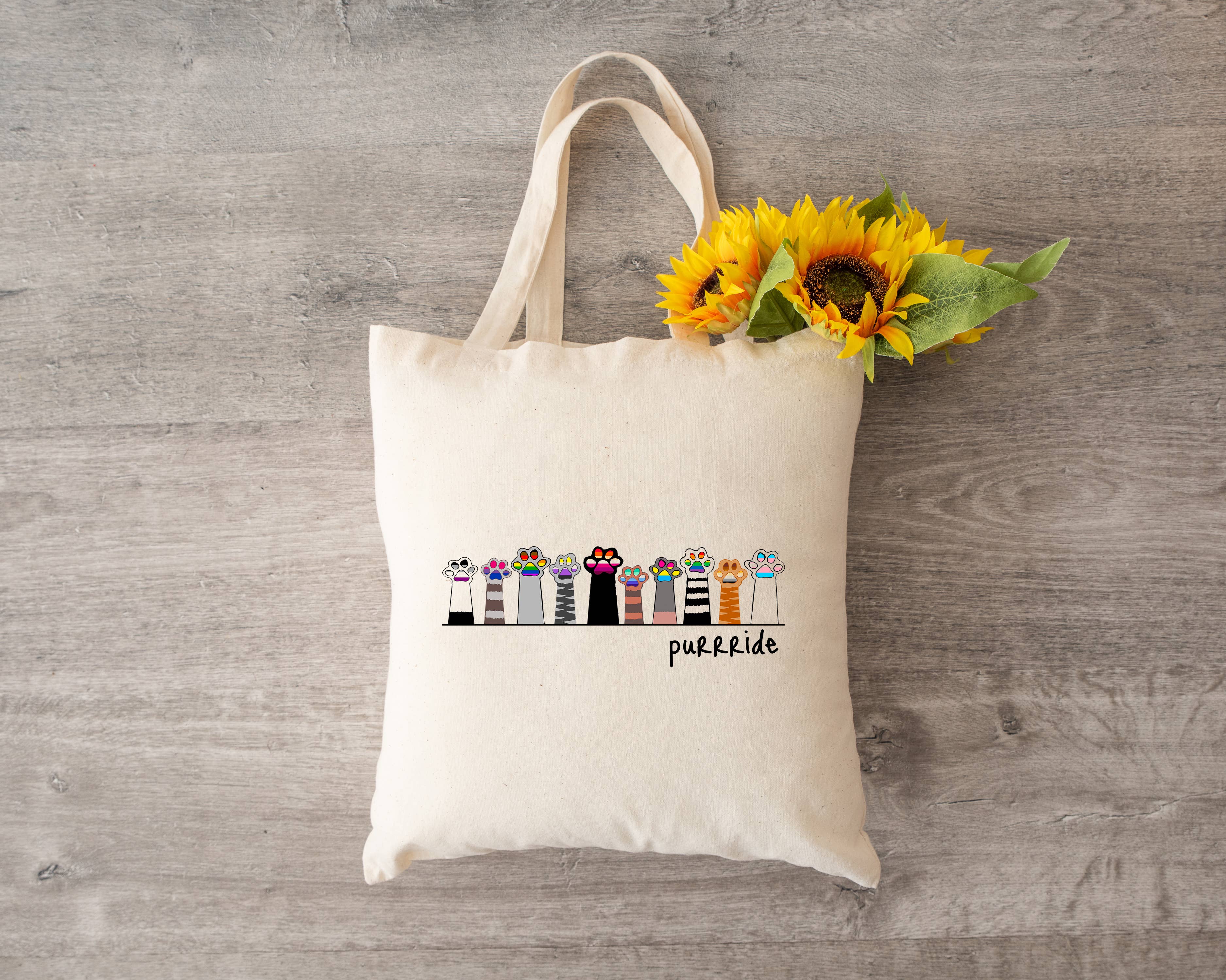 Spicy Kitten Designs - Wholesale Tote Bag - Unisex - Purride - LGBTQ+ - Cat Tote Bag1