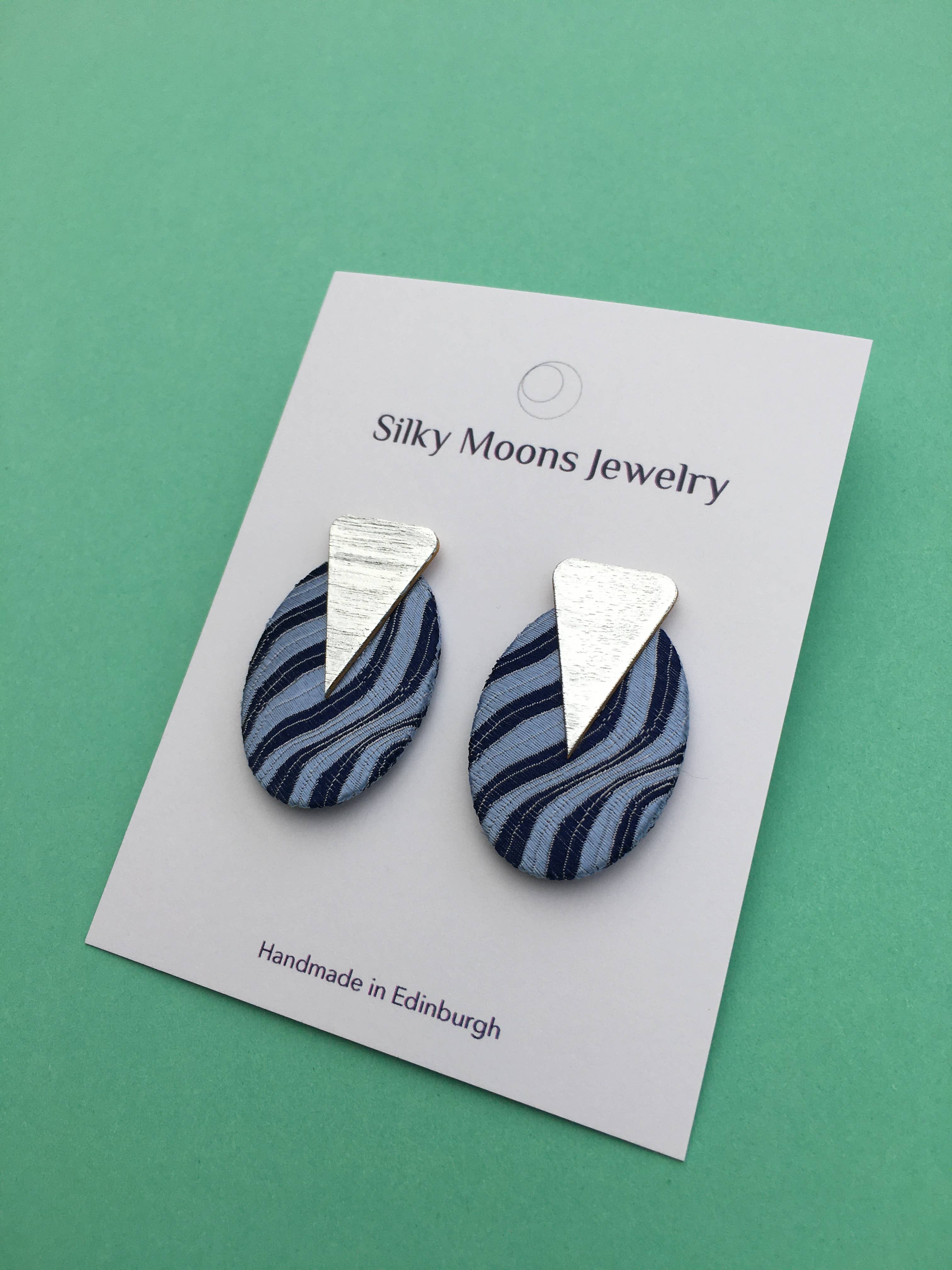 Silky Moons Jewelry – wholesale Stud/post earrings – Ellipse Stud Earrings6