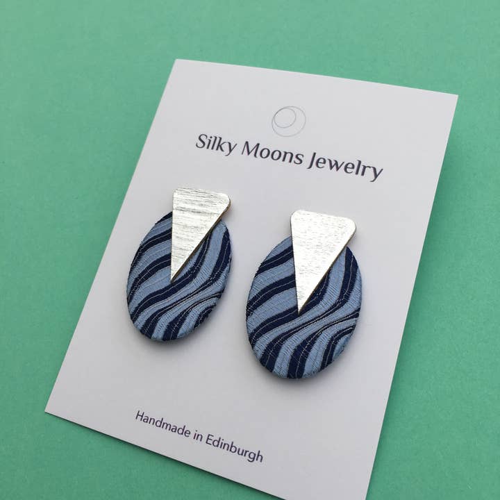 Silky Moons Jewelry – wholesale Stud/post earrings – Ellipse Stud Earrings6