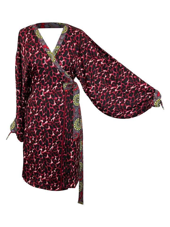 MAHNI Midi Wrap Dress for wholesale by ChicNiCity